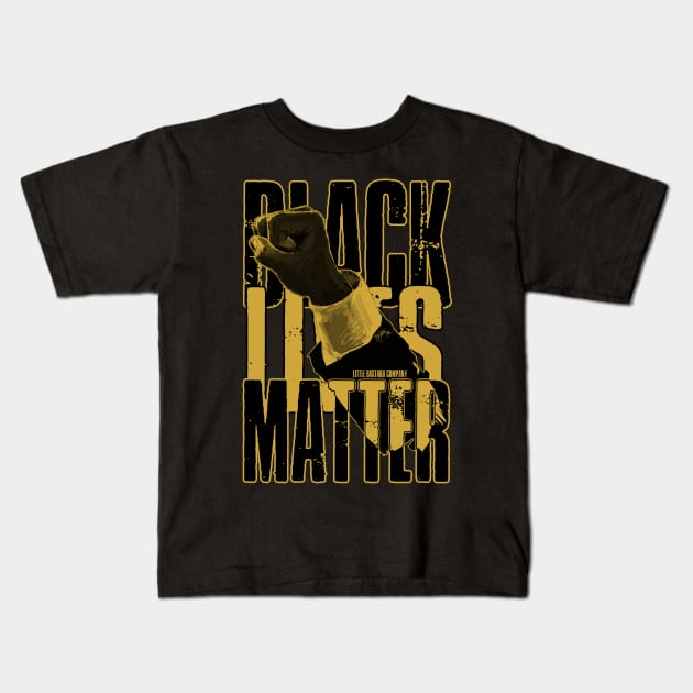 Black Lives Matter Kids T-Shirt by LittleBastard